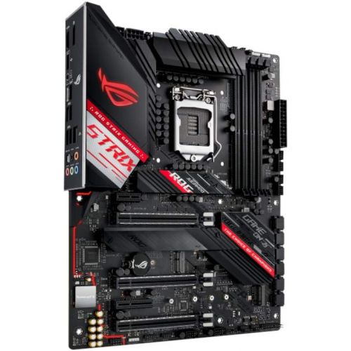 아수스 ASUS ROG Strix Z490 H Gaming Z490 LGA 1200 (Intel 10th Gen) ATX Gaming Motherboard (12+2 Power Stages,DDR4 4600, Intel 2.5 Gb Ethernet, USB 3.2 Gen 2, Aura Sync)