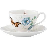 Lenox Monarch Butterfly Meadow Cup And Saucer, 1.3 LB