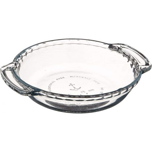  Anchor Hocking 79033 Mini Pie Plate Oven Basics, Glass, 6-Inch: Pie Pans: Kitchen & Dining