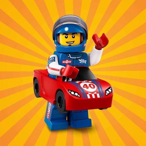  LEGO Series 18 Collectible Party Minifigure - Race Car Guy (71021)