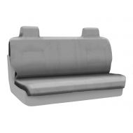 Coverking Custom Fit Front Solid Bench Seat Cover for Select Ford F-Series Models - Ballistic (Light Gray)