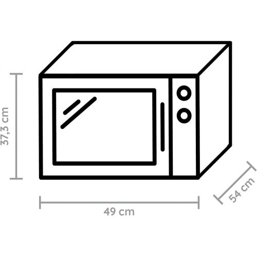  [아마존베스트]Whirlpool Bauknecht Supreme Chef MW 339 SB 5-in-1 Multifunctional Microwave / 1000 W / 33 L Cooking Chamber / Hot Air 1700 W / XXL Grill 1200 W / DualCrisp & CrispFry / AutoClean / Steam Coo