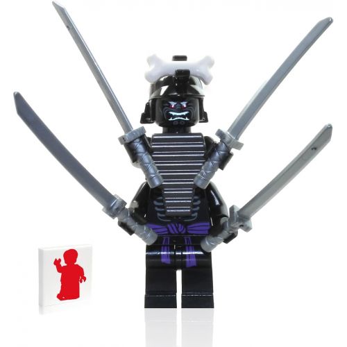  The LEGO Ninjago Movie - Lord Garmadon Minifigure (w/ Body Armor & Robe) 70612