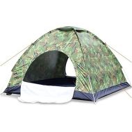 YYDS Tents for Camping Camouflage Rainproof Camravel Hiking Ping Tent Waterproof Anti-UV Oxford Cloth Automatic Quick Opening 1-2/3-4 Person Camping Tents (Size : 1-2 Person)