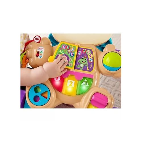 피셔프라이스 Fisher-Price Laugh & Learn Baby & Toddler Toy Smart Stages Learn With Sis Walker, Educational Music Lights And Activities