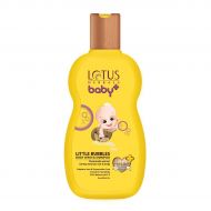 Pack of 2 - Lotus Herbals Baby+ Little Bubbles Body Wash and Shampoo, 200ml