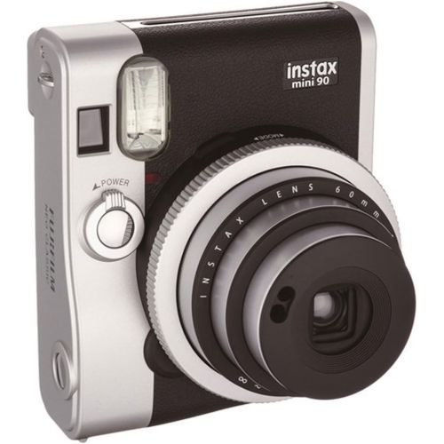 후지필름 Fujifilm INSTAX Mini 90 Neo Classic Instant Camera (Black) + Fujifilm Instax Mini Instant Film (60 Exposures) + Camera Case ? Deluxe Accessory Bundle