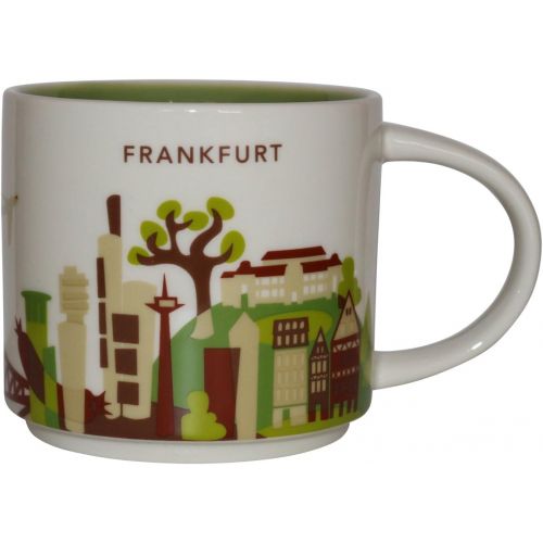 스타벅스 Starbucks City Mug You Are Here Collection Frankfurt a. Main Coffee Cup