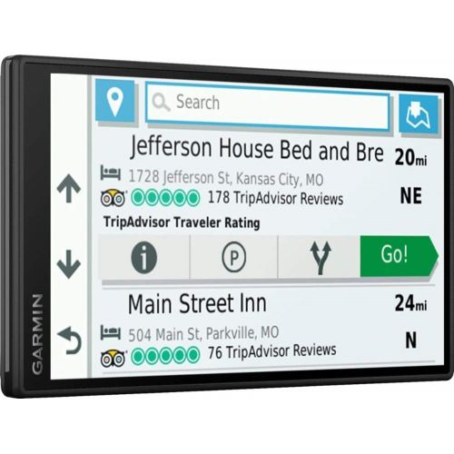 가민 Garmin DriveSmart 55 & Traffic 5.5 Display GPS Navigator with 7 EVA Case Bundle