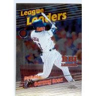 Autograph Warehouse Sammy Sosa baseball card (Chicago Cubs Slugger) 1999 Topps Chrome #225 RBI Leaders