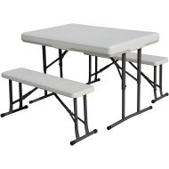 Stansport Heavy Duty Picnic Table and Bench Set Multi, X-Large