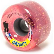 Sure-Grip Gravity Glitter Roller Skate Wheels Pink