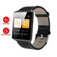 GGOII Smart Wristband CK19 Wristband Blood Pressure Heart Rate Monitor Smart Bracelet Fitness Tracker Pedometer IP67 Waterproof Men Women Smartwatch