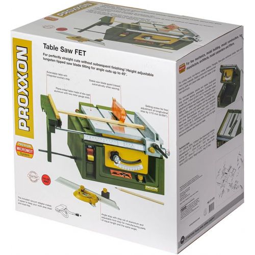  [아마존베스트]Proxxon 37070 Table Saw FET, Green