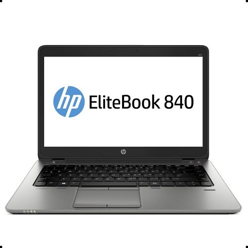  Amazon Renewed HP EliteBook 840 G2 14 Inch Business Laptop, Intel Core i5-5300U up to 2.9GHz, 12G DDR3L, 1T, WiFi, DP, Win 10 Pro 64 Bit Multi-Language Support English/French/Spanish(Renewed)