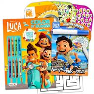 Classic Disney Luca Coloring Book Activity Bundle for Kids Luca Movie Birthday Party Favors, Supplies Set for Boys and Girls with Mess Free Imagine Ink, Games, Puzzles, and Sticker