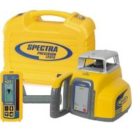Spectra Precision LL300N Laser Level, Self Leveling Kit with HL450 Receiver, Clamp, Alkaline Batteries Black