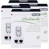 DeLonghi Eco Decalk Natural Coffee Machine Descaler Solution (Pack of 8 x 100 ml Fluid)