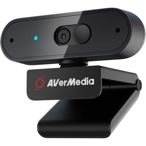  AVerMedia PW310P Webcam - Full 1080p 30fps HD Camera with Autofocus and Dual Stereo Microphones, Work from Home, Remote Learning.