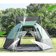 通用 Outdoor Automatic Tent Camping Thick Hexagonal Camping Tent Wind and rain Double Storm-Proof Super Light Tent