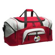 Broad Bay DELUXE Soccer Nut Suitcase Duffel Bag or LARGE Soccer Fan Gym Bag Gear Duffle