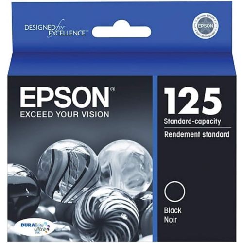 엡손 Epson 125 - Print cartridge - 1 x black - for Stylus NX420, NX530, WorkForce 520 (T125120) -