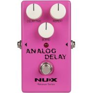 NUX Analog Delay Guitar Effect Pedal 100% analogue circuit,warm sounding analog delay effect from the 80's