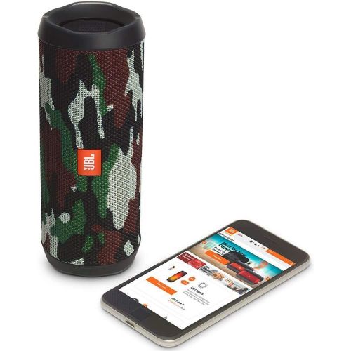제이비엘 JBL FLIP 4 Flip4 Bluetooth Speaker, Camouflage