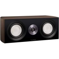 Fluance Reference High Performance 2-Way Center Channel Speaker for Enhanced Dialogue and Vocals in Home Theater Surround Sound Systems - Walnut (XL8CW)
