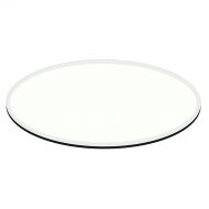 Fab Glass and Mirror 1/2 Thick 1 Beveled Tempered Glass E-Oval (Elliptical) Table Top, 28 X 54