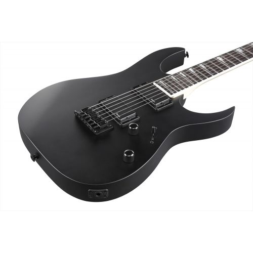  [아마존베스트]IBANEZ GRG121DX-BKF BLACK FLAT Electric guitars Metal - modern