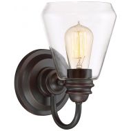 Designers Fountain 90201-SB Foundry 1 Light Wall Sconce