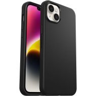 OtterBox iPhone 14 Plus Symmetry Series+ Case - BLACK , Ultra-Sleek, Snaps to MagSafe, Raised Edges Protect Camera & Screen