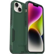 OtterBox iPhone 14 Plus Commuter Series Case - TREES COMPANY (Green), slim & tough, pocket-friendly, with port protection