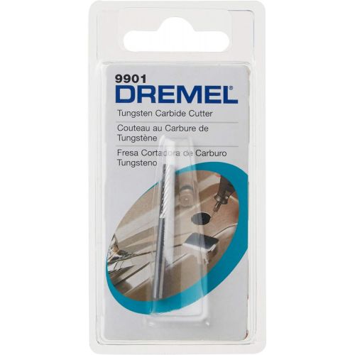  [아마존베스트]Dremel 9901 Tungsten Carbide Carving Bit, 1/8” (3.2mm) diameter, Carving & Engraving Rotary Accessory, Cutter Burr (1 piece)