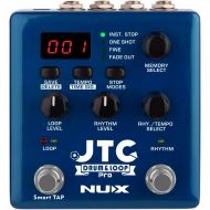 NUX JTC PRO Drum Loop PRO Dual Switch Looper Pedal 6 hours recording time 24-bit and 44.1 kHz sample rate