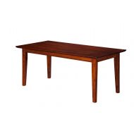 Atlantic Furniture AH15104 Shaker Coffee Table, Walnut