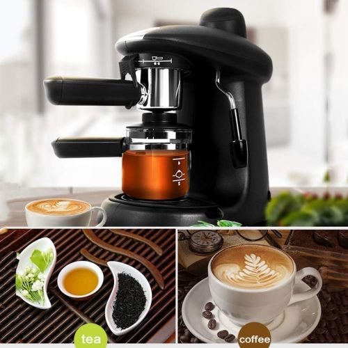  TANGIST Domestic Espresso Machine Coffee Maker with Milk Frothing Arm 5 bar 250ml Removable Drip Tray Barista Style Coffee Machine 730W