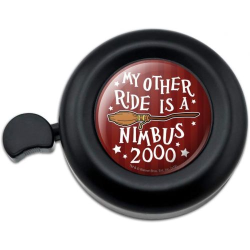 GRAPHICS & MORE Harry Potter My Other Ride is a Nimbus 2000 Bicycle Handlebar Bike Bell