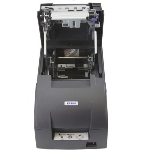 엡손 [아마존베스트]Epson TM-U220B, Impact, Two-color printing, 6 lps, Ethernet, Auto-cutter, Auto-Status, PS-180 Power supply, Dark Gray