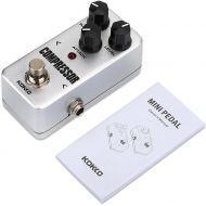 Dilwe Effect Pedal Mini Guitar Compressor Sustainer Pedal for Electric Guitar Accessories