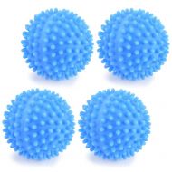 GQQJYP Reusable Super Decontamination No Chemicals Laundry Ball Dryer Balls Perfect Keeping Laundry Soft Fresh Washing Drying Fabric Softener Fluffy Clean Tools,4pack