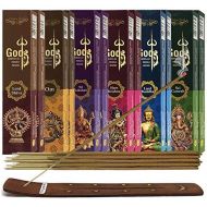 인센스스틱 TRUMIRI God Series Incense Sticks Variety Pack And Incense Stick Holder Bundle 6 Fragrances