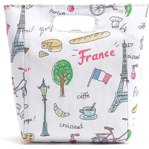  Teerwere Picnic Basket Lunch Bag Oxford Cloth Lunch Cooler Bag Outdoor Picnic Bag Fresh Large Capacity Lunch Bag Picnic Baskets with lid (Color : London)