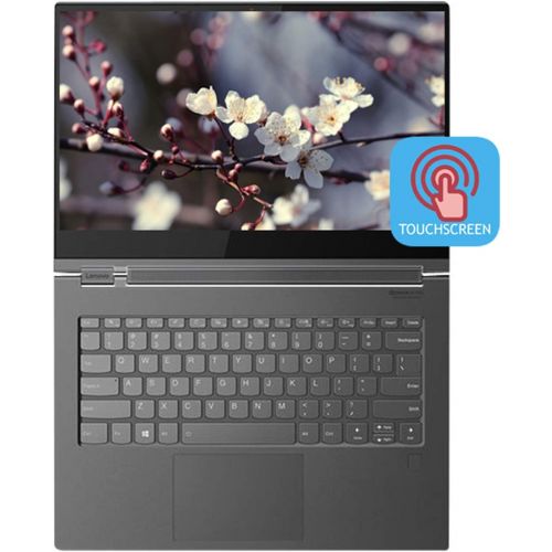 레노버 Lenovo Yoga C930 2-in-1 Convertible Business Laptop 13.9 FHD IPS Touchscreen Intel Core i7-8550U 12GB RAM 2TB SSD Thunderbolt Fingerprint Active Pen Win10 + USB-C Adapter