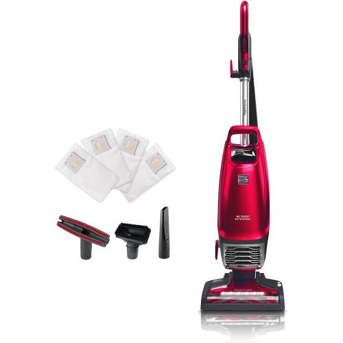  Kenmore BU4020 Intuition Bagged Upright Vacuum Lift-Up Carpet Cleaner 2-Motor Power Suction with HEPA Filter, Pet Handi-Mate, 3-in-1 Combination Tool, Red