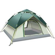 N\\A NA Outdoor Thickened Rainproof Double-Layer Tent Camping Sun Protection Rainproof Tent