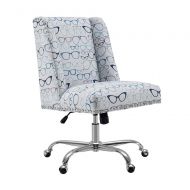 Linon Dobby Glasses Office Chair