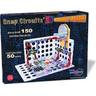 Snap Circuits 3D Illumination Electronics Exploration Kit | Over 150 STEM Projects | Full Color Project Manual | 50+ Snap Circuits Parts | STEM Educational Toys for Kids 8+