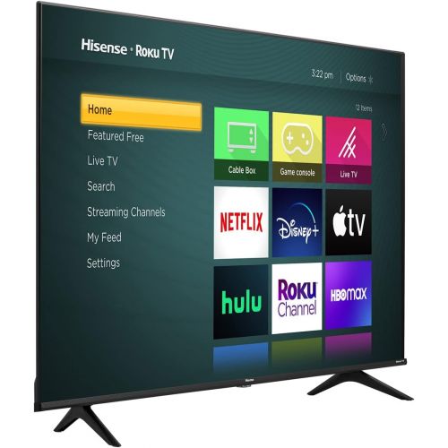 하이센스 Hisense 50-Inch Class R6090G Roku 4K UHD Smart TV with Alexa Compatibility (50R6090G, 2020 Model)